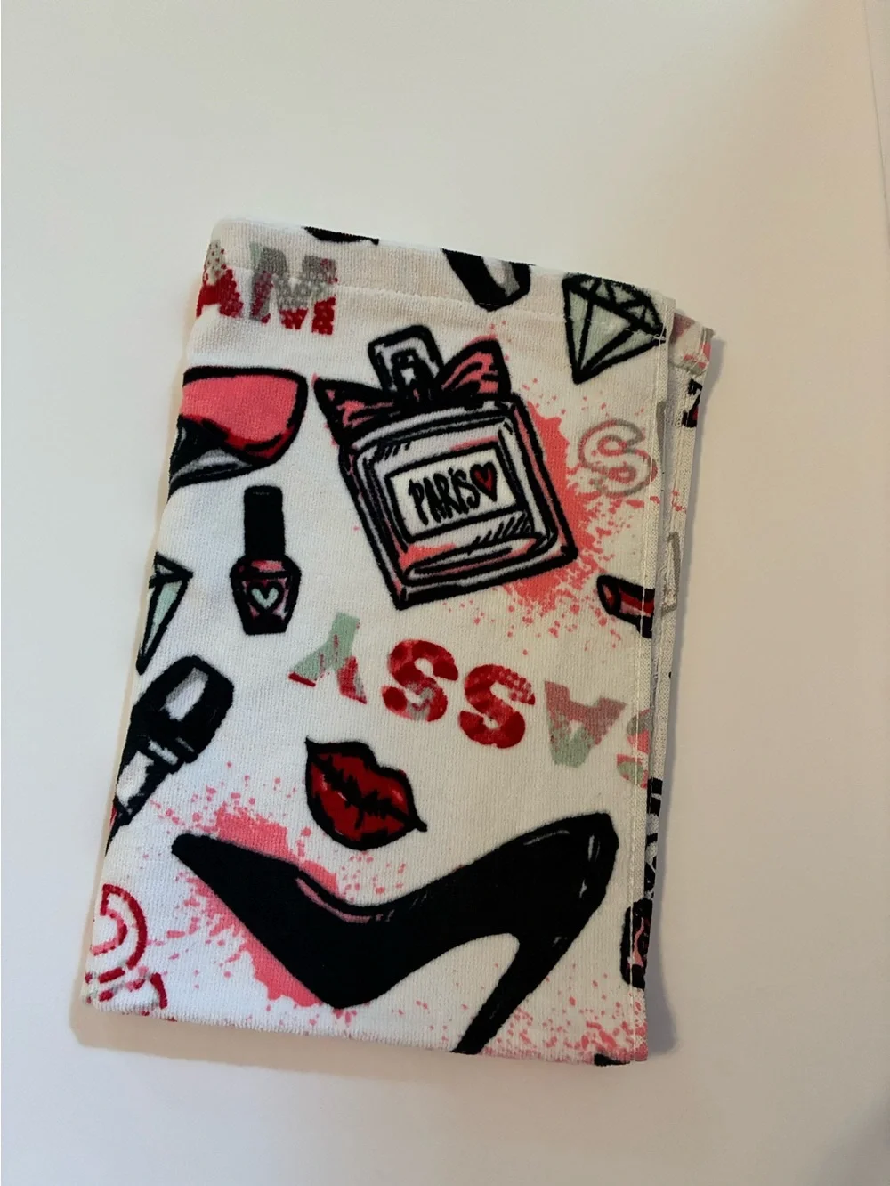 High Fashion Beauty Glam hand towel